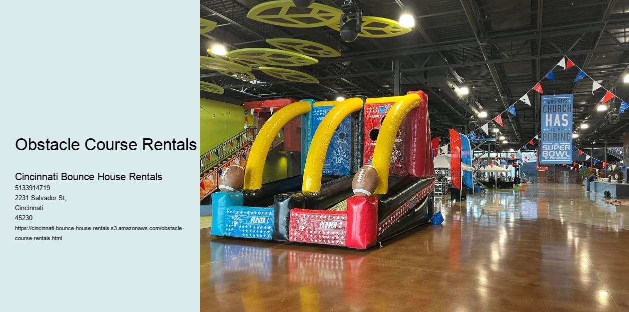 Obstacle Course Rentals 