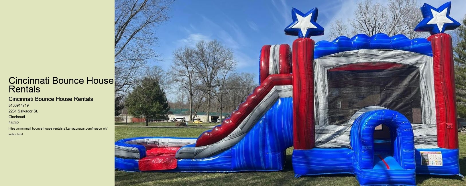 Cincinnati Bounce House Rentals