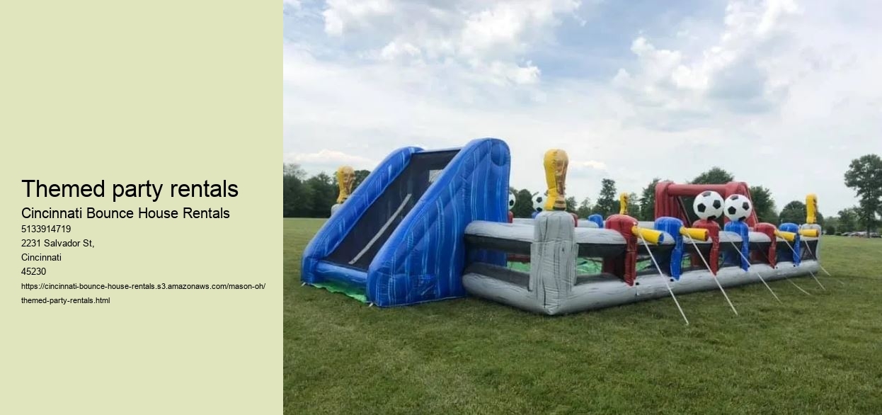 Themed party rentals